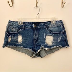 Daisy Dukes cutoff shorts